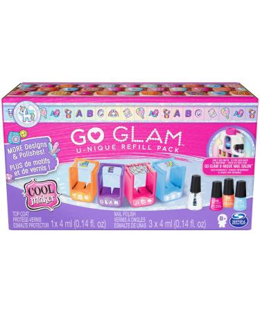 Cool Maker Go Glam Unique Refill Set XXL - For use with the Go Glam Unique Nagel Salon Nail Cacker and Motor Carts for Finger and Nails with Style from 8 years of unique refill set xxl single - Buy Online on GoSupps.com