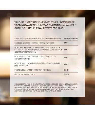 Dolfin Whole Milk Coffee Beans - Premium Chocolate Coated Coffee Balls | Belgian Gifts | 115g - Buy Online on GoSupps.com