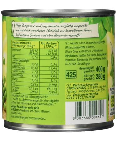 Bonduelle Very Fine Peas - Pack of 12 (12 x 280g) | Premium Quality Frozen Vegetables - International Shipping - Buy Online on GoSupps.com