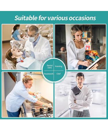 VIAOLI Adjustable Turban Cap with Buttons - Cute Printed Beauty Spa Hat for Pet Shop Uniform - Pack of 8 - Buy Online on GoSupps.com