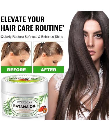 Raw Unrefined Batana Oil for Hair Growth | Enhance Thickness for Men & Women | 4.2 Fl Oz - International Shipping Available - Buy Online on GoSupps.com