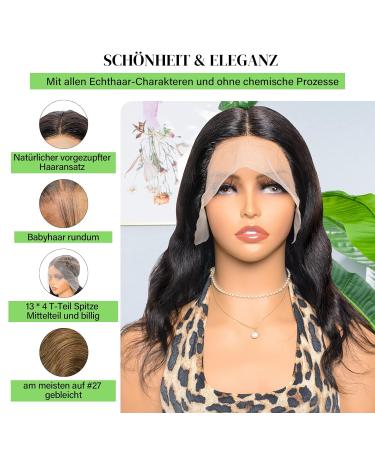 Shop MS.Merry 18 Body Wave Real Hairpieces | 13x4 T-Part Frontal Wigs 180% Density for Black Women - Buy Online on GoSupps.com