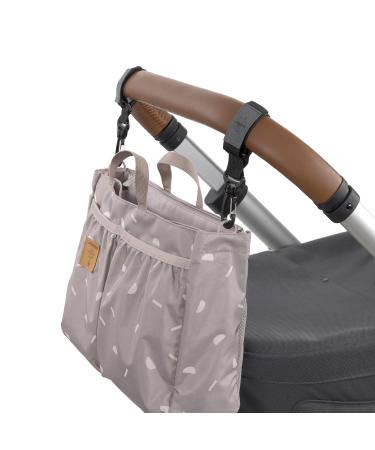 Versatile Diaper Bag Organizer for Baby Strollers | Casual Multi-Talent Bag with Changing Pad | Blocks Taupe - Buy Online on GoSupps.com
