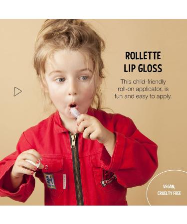 Nailmatic Kids Colorless Natural Lip Gloss - Vegan Non-Toxic Blackberry Lip Balm for Kids | Hydrating & Safe - Buy Online on GoSupps.com