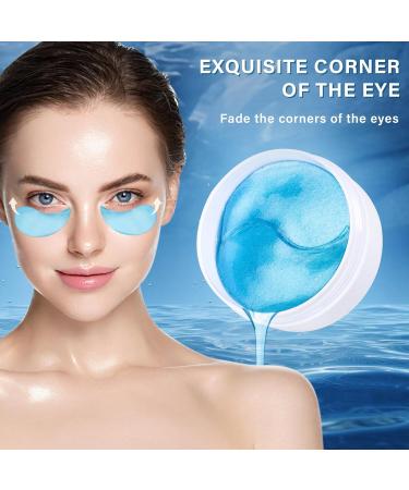 Shop Under Eye Patches & Collagen Masks - Reduce Puffiness Dark Circles & Wrinkles | 60 Pairs of Gel Moisturizing Eye Masks for Youthful Skin - Buy Online on GoSupps.com