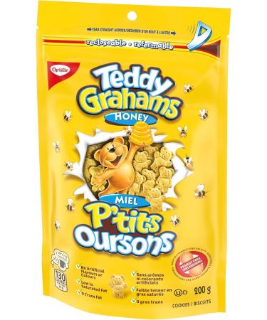 Christie Teddy Graham Cookies made in a peanut-free factory school Snacks Individually Wrapped 200 g Teddy Grahams 200 g (Pack of 1) - Buy Online on GoSupps.com