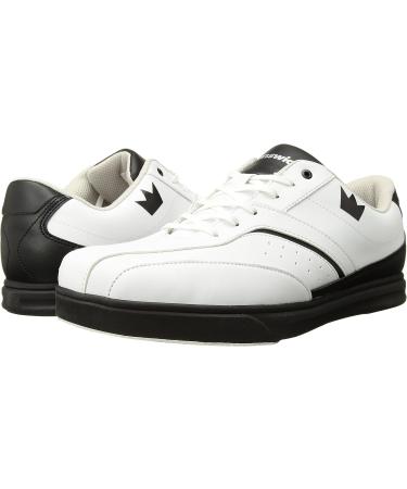 Brunswick Vapor Men's Bowling Shoe - White/Black, Size 13 - Buy Online on GoSupps.com