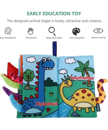 Toyvian Baby Handbuch - Soft Animal Theme Towel Books for Early Education 6-12 Months | Ideal for Cradle & Kindergarten - Buy Online on GoSupps.com