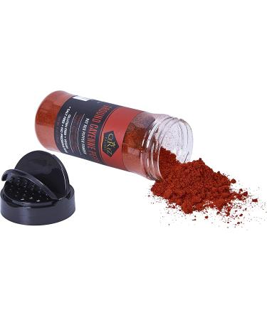 Cerez Pazari Ground Cayenne Pepper Powder 6 oz - 100% Natural & Gluten Free - Freshly Packed Red Pepper Powder - Buy Online on GoSupps.com