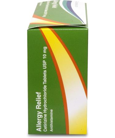 Aurohealth Allergy Relief Cetirizine Hydrochloride 10mg Tablets - 100 Count - Buy Online on GoSupps.com