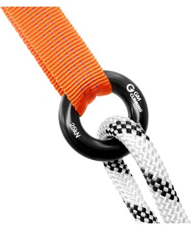 GM CLIMBING Rappel Ring 25kN for Rock Climbing Arborist Rescue Slackline Hammock Pack 2. Small-Red Pack of 4 - Buy Online on GoSupps.com