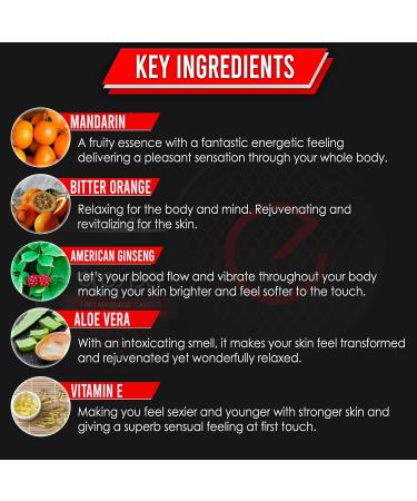 Aromatherapy Body Fragrance Mist 100 ml/3.4 Fl oZ Fragrant Body Spray for Men and Women Sensual Body Scent with Natural Extracts Vegan Gluten Free & 100% Body-Safe (SEDUCTION) - Buy Online on GoSupps.com