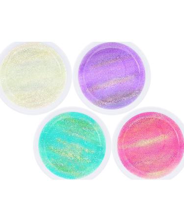 Mermaids Glimmer Collection Set - Color Effect Gel for Gel Nails - Made in Germany (4 x 5ml) - Buy Internationally - Buy Online on GoSupps.com