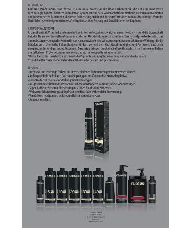 FemMas Color Chart - Real Hair Strands for Accurate Shade Matching | International Shipping Available - Buy Online on GoSupps.com