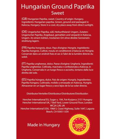 ChienMin Hungarian Sweet Paprika 100g in Strong Paper Bag Imported from Kalocsa Hungary - Buy Online on GoSupps.com