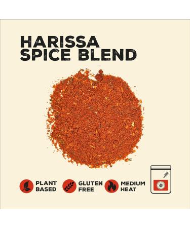 Nature Kitchen Moroccan Harissa Spice Blend 500g - Gluten-Free and Vegan Cooking Seasoning for Marinades, Sauces, Baking or Grilling - Buy Online on GoSupps.com