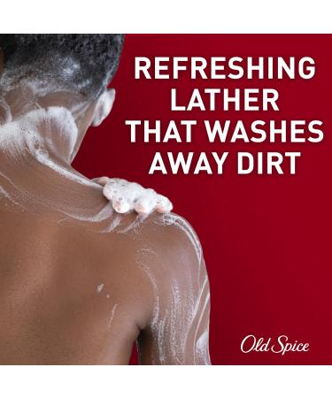 Old Spice Refreshing Body Wash for Men 3X Defense 24/7 Shower Fresh with Long Lasting Scent Red Collection Captain with Bergamot Scent 33.4 oz 33.4 Fl Oz (Pack of 1) - Buy Online on GoSupps.com