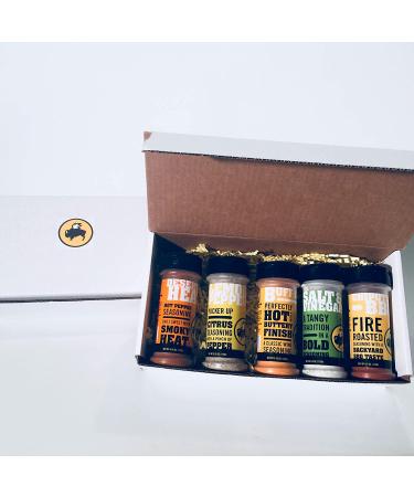 Buffalo Wild Wings 5 Flavor Dry Seasoning Gift Pack - Variety Seasoning Set - Buy Online on GoSupps.com
