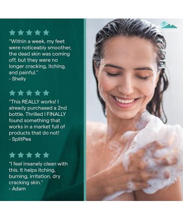 Purely Northwest Tea Tree Oil Body Wash - 18oz - For Unwanted Body Odor, Acne, Jock Itch & Athlete's Foot - Men & Women - Buy Online on GoSupps.com