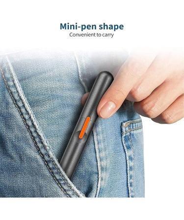 Mini Ear Nose Hair Trimmer - Portable USB Rechargeable Trimmer for Men & Women | Stylish Black Design - Buy Online on GoSupps.com