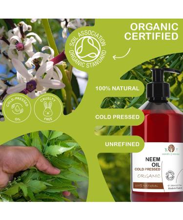 Neem Oil 250ml - Concentrated Pest Control Virgin Oil for Parasite Solutions Economical & Undiluted - Buy Online on GoSupps.com
