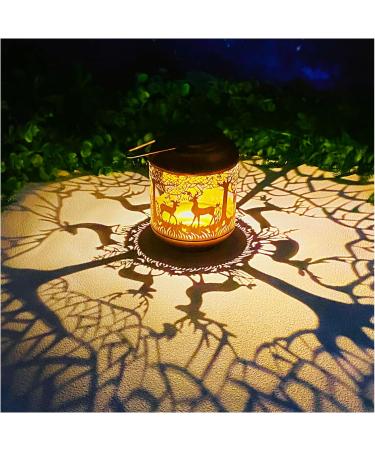 Hummingbird Solar Lanterns Outdoor Waterproof Hanging Solar Lights Hummingbird Gifts for Women Men Metal Bird Decorative LED Lanterns for Yard Patio Lawn Tabletop Pathway Landscape Garden Decor 2 Pack Deer Hummingbird - Buy Online on GoSupps.com