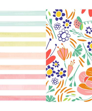 The Honest Company Plant-Based Sustainable Diapers, Rainbow Stripes Flower Power, Size 3 (16-28 lbs), 136 Count - Super Club Box - Buy Online on GoSupps.com