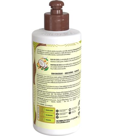 SOS Curls Coconut Combing Cream 300ml - Salon Line Treatment Collection - Buy Online on GoSupps.com