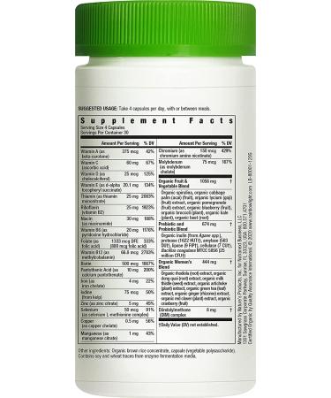 Rainbow Light Women's Multivitamin - 120 Vegetarian Capsules for Optimal Health - Buy Online on GoSupps.com