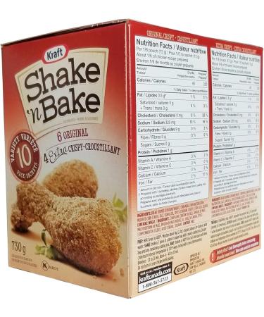 Kraft Shake N Bake 10 Count - Buy Online on GoSupps.com