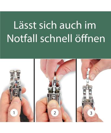 Premium Knit Panic Hooks for Horses | Stylish Leading Leash & Tie Rope for Ponies Donkeys & Goats - Dark Green - Buy Online on GoSupps.com