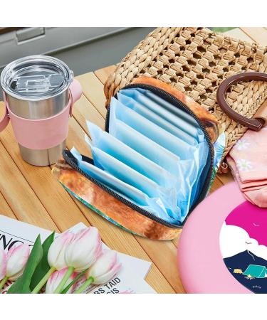 Portable Dachshund Napkin Storage Bag for Women & Teens | Menstrual Cup & Bandage Organizer - Buy Online on GoSupps.com