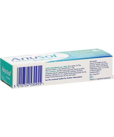 Anusol Haemorrhoids Treatment Cream - 23g | Fast Relief for Piles - Buy Online on GoSupps.com