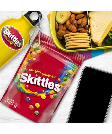 Skittles Tropical Bulk Box 11.34 Kilograms & Original Chewy Candy Bowl Size Bag 1 Pack 320g Per Pack Bulk Box + Candy Bowl Size Bag - Buy Online on GoSupps.com