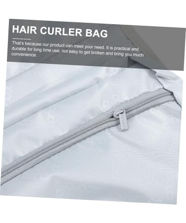 FOMIYES Curling Iron Storage Bag Portable Hair Curler Travel Hair Straighter Bags Hair Dryer Storage Bag Pu - Buy Online on GoSupps.com