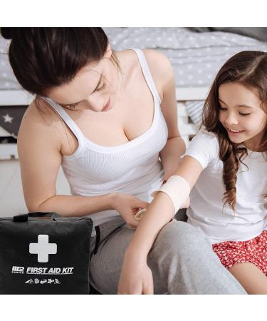 M2 BASICS 300 Piece First Aid Kit | Premium Emergency Supplies for Home, Camping, Car, Office, Travel, and Survival - Buy Online on GoSupps.com