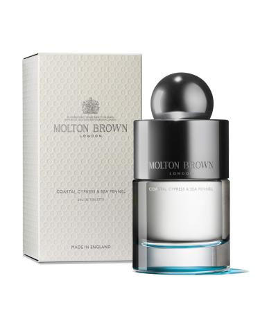 Molton Brown Coastal Cypress & Sea Fennel Eau de Toilette 3.3 Fl Oz Fresh 3.3 Fl Oz (Pack of 1)
