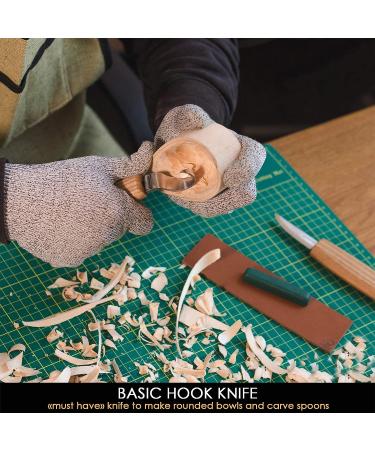 BeaverCraft S01 Wood Spoon Carving Knives Set - Professional Wood Carving Tools Kit for Beginners and Experts - Buy Online on GoSupps.com