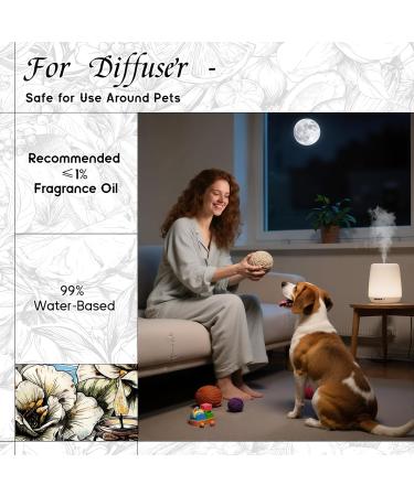 HIQILI 30ML Patchouli Essential Oil & 30ML Gardenia Fragrance Oil for DIY Diffuser - Buy Online on GoSupps.com