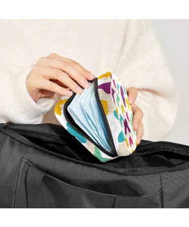 Buy Women's Bonds Storage Pockets Stillpad Halter - Colorful Butterflies Portable Period Kit Bag | Feminine Products for Girls - Buy Online on GoSupps.com