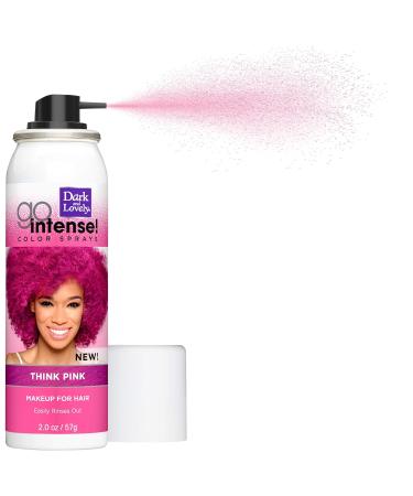SoftSheen-Carson Dark and Lovely Go Intense Color Spray - Vibrant Temporary Pink Hair Color for All Hair Types Even Dark Hair | Shop Now - Buy Online on GoSupps.com