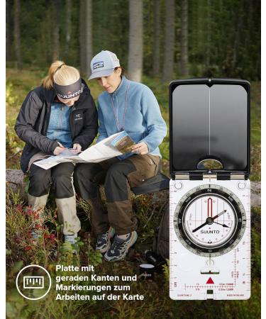 Suunto MC-2 NH Compass - Precision Navigation for Outdoor Adventures | International Shipping Available - Buy Online on GoSupps.com