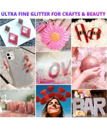 HTVRONT Silver Fine Glitter - 50g/1.76oz Extra Fine Glitter for Crafts, Resin, Nails, Tumblers, Ornaments & More - Portable Shaker Jar - Buy Online on GoSupps.com