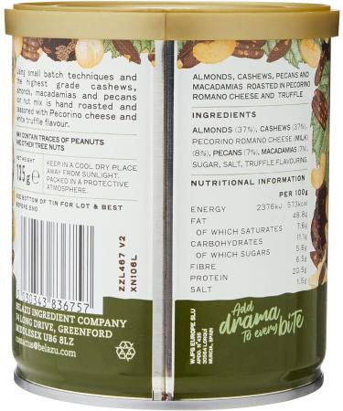 Belazu Truffle & Pecorino Nut Mix 135g (Pack of 2) - Buy Online on GoSupps.com
