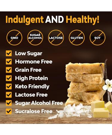 MariGold Keto Fat Bombs - 6 Flavor Sampler Collagen Protein Bars | Healthy Low-Carb Low-Sugar Snacks | Organic Ingredients Gluten-Free Non-GMO 6 Flavor Sampler 1 Pack - Buy Online on GoSupps.com