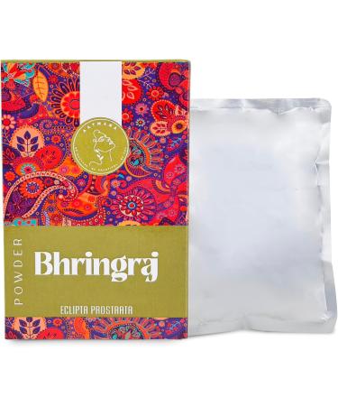 AATMANA Bhringraj Powder | Eclipta Alba | for Silky & Natural Soft Hair | Promote Hair Growth | Increases Hair Thickness | Ayurvedic Hair Products - 100g - Buy Online on GoSupps.com