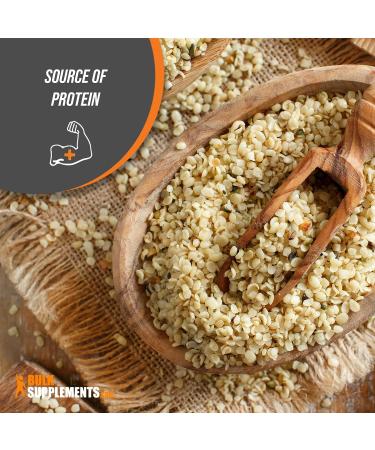 Hemp Seed Powder - Vegan Superfood Protein (100g) - Unsweetened & Nutritious - BulkSupplements.com - Buy Online on GoSupps.com