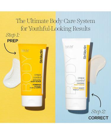 StriVectin Crepe Control Tightening Body Cream and Scrub - Full Size Duo - Buy Online on GoSupps.com
