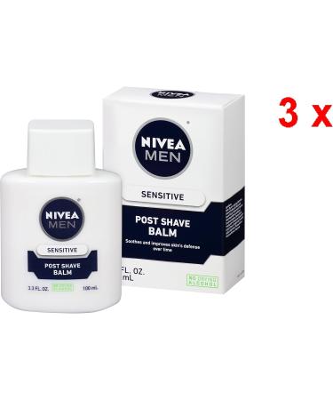 NIVEA MEN After Shave Soothing Balm 100ml - Pack of 3 | Buy Internationally - Fast Shipping - Buy Online on GoSupps.com