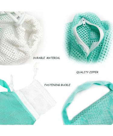 Adjustable Cat Bathing Bag Set with Nail Clippers - Anti-Bite & Scratch Mesh Grooming Restraint Bag - Green - Buy Online on GoSupps.com
